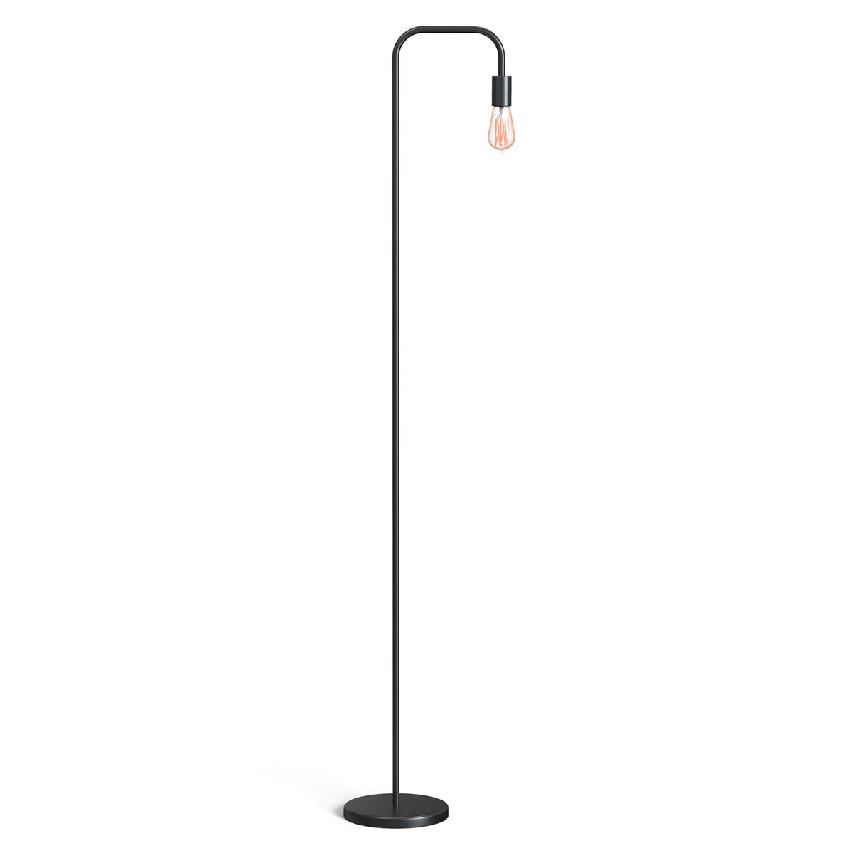 Teckin Industrial Floor Lamp Floor Lamps for Living Room 70 Standing Lamp Metal Minimalist Boho Decor Lamp for Bedroom Reading Room Office ETL Listed E26 E27 Socket FL42