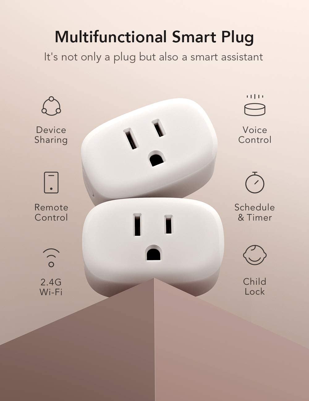 WHOLESALE NSP01 WiFi Smart Plug for Smart Home Works with Alexa