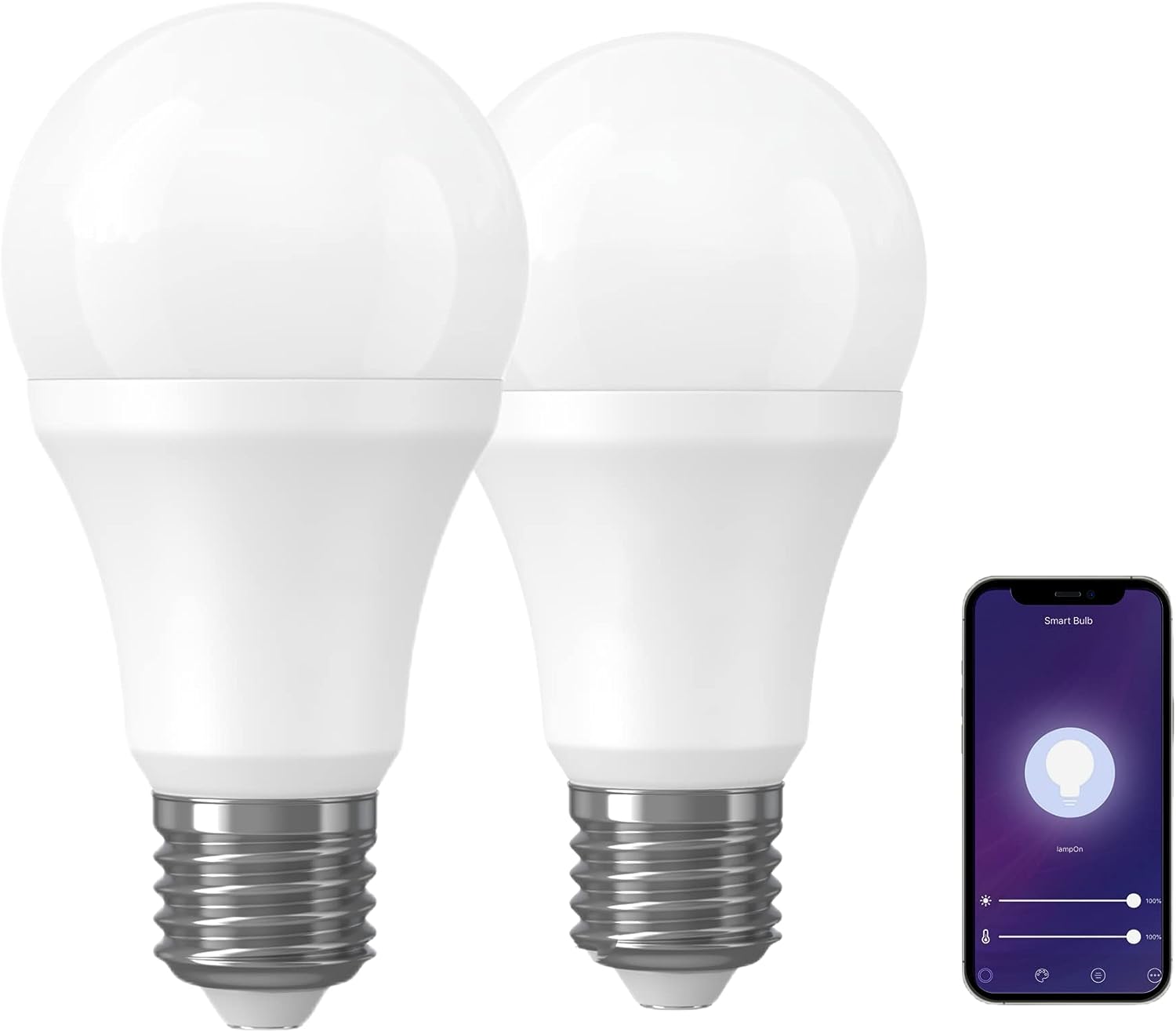 Teckin SB30 Smart Light Bulbs, E26 A19 Multicolor WiFi RGB Color Changing Light Bulbs
