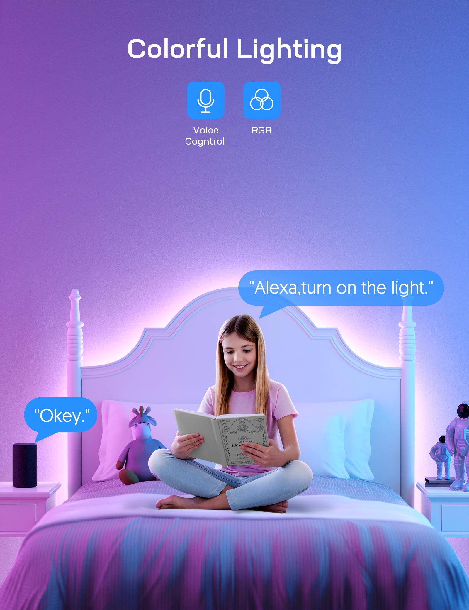 Teckin SL07A  Waterproof LED Smart Light Strip(32.8ft/10M)